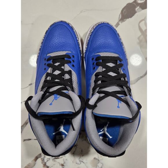 Nike Air Jordan Retro 3 Varsity Royal Blue Size 9.5 Cement Elephant CT8532-400 main image 10